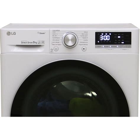 lave linge hublot lg f94n51whsb|Test LG F94N51WHSB .